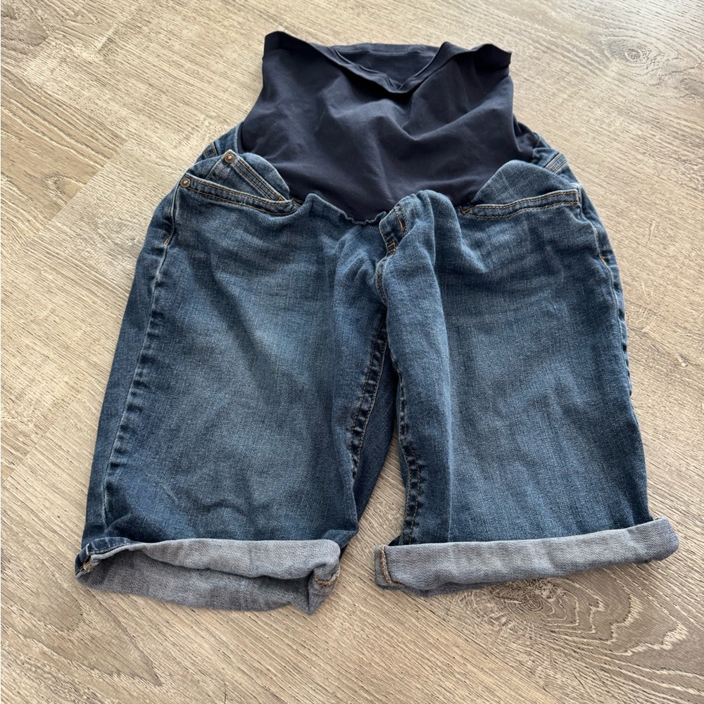 Indigo Blue Denim maternity